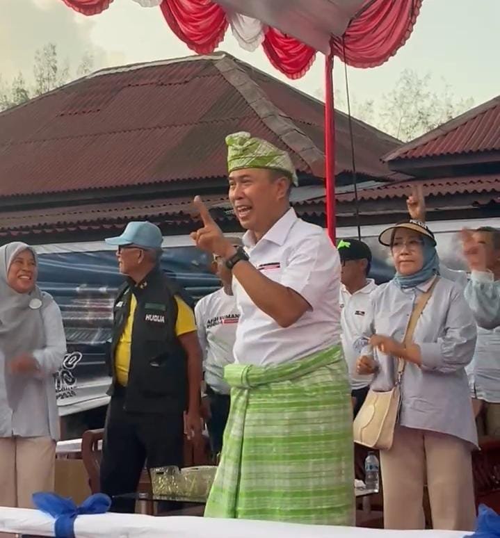 Andi Sumangerukka Janji Bangkitkan Ekonomi Masyarakat Wangi-Wangi Selatan, Wakatobi